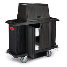 CARRO PARA AMA DE LLAVES EXECUTIVE CON PUERTAS NEGRO