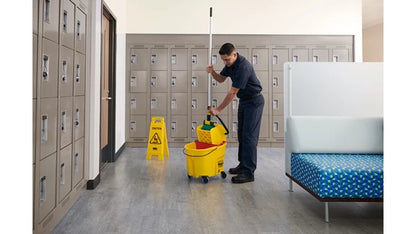 MANGO DE ALIUMINIO PARA MOP HÚMEDO GRIPPER® 60", GRIS