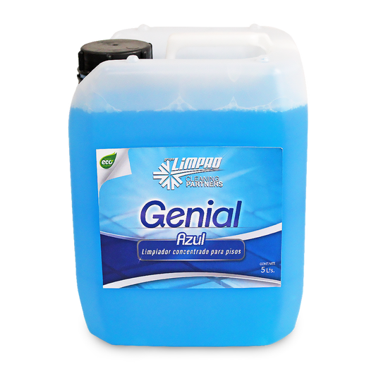 Genial Azul Limpiador de pisos Limpro de 5 Litros