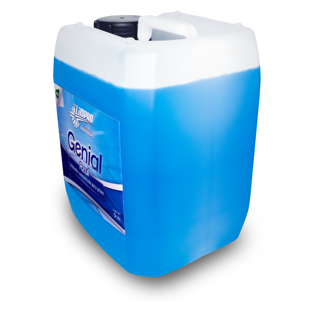 Genial Azul Limpiador de pisos Limpro de 5 Litros