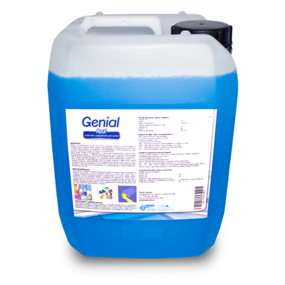 Genial Azul Limpiador de pisos Limpro de 5 Litros