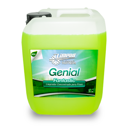 Genial Fantastic Lima Limon Limpro pisos de 5 Litros