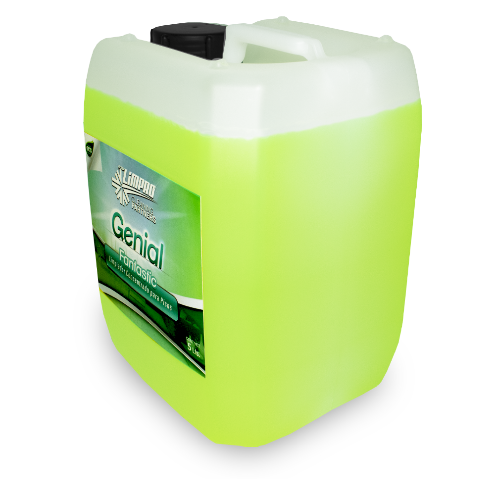 Genial Fantastic Lima Limon Limpro pisos de 5 Litros