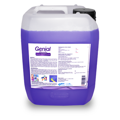 Genial Morado Limpiador de pisos Limpro de 5 Litros
