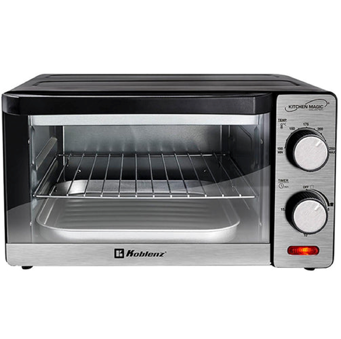 Horno De Mesa Eléctrico Koblenz 10L, Acero Inox, 120v