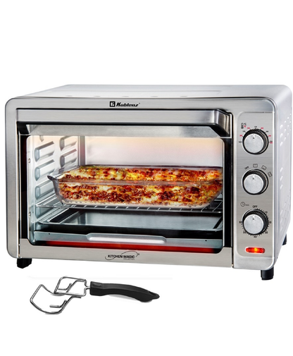 Horno Eléctrico Koblenz® 3 Niveles De Cocción, 32 L, Gris