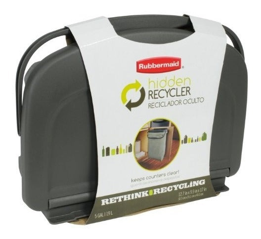 Reciclador oculto Rubbermaid
