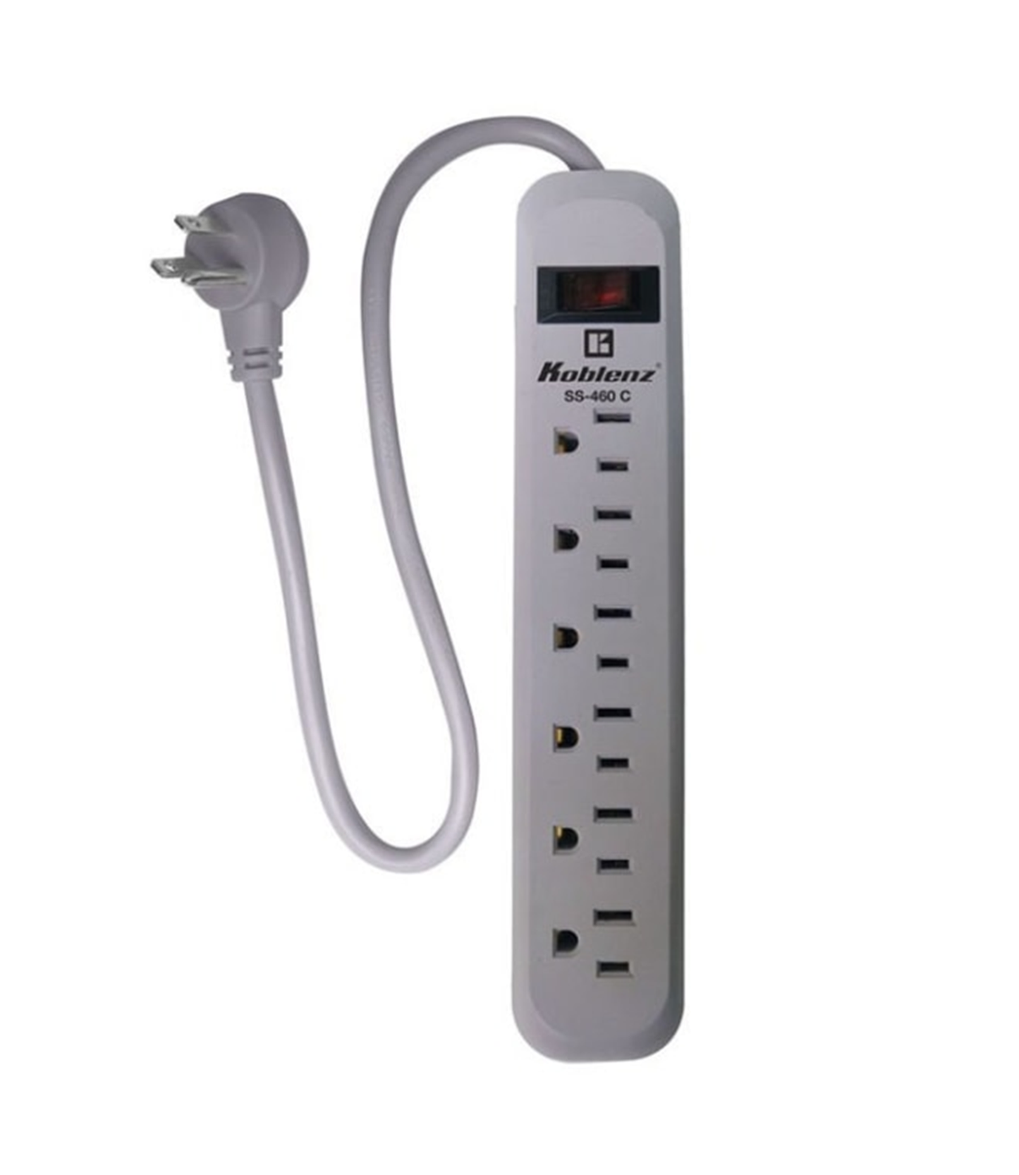 Multicontacto Koblenz® 6 Contactos, 460 Joules, Cable 45cm