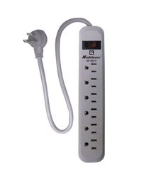 Multicontacto Koblenz® 6 Contactos, 460 Joules, Cable 45cm