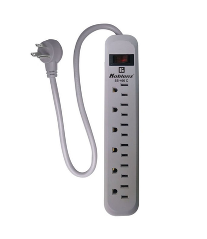 Multicontacto Koblenz® 6 Contactos, 460 Joules, Cable 45cm