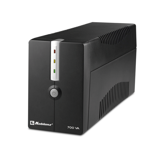 No Break Ups Koblenz® Capacidad 700 Va, 6 Contactos, 120 V