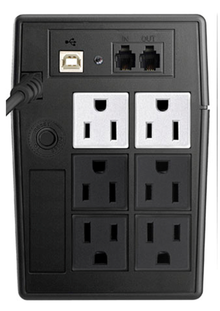 No Break Ups Koblenz® Capacidad 700 Va, 6 Contactos, 120 V