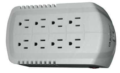 Regulador Er-2000 Koblenz® 6.6 Amp, 8 Contactos Nema5-15r