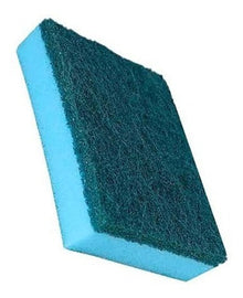 3M Scotch-brite Fibra Esponja De Mano P-0 Anti-rayas, Azul 12 piezas