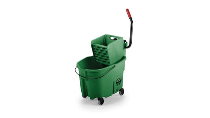 BALDE Y EXPRIMIDOR WAVEBRAKE® CON PRENSA LATERAL, 35 QT