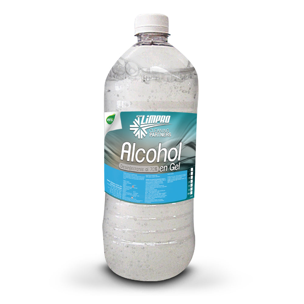 Alcohol Desinfectante en Gel Limpro de 1 Litro