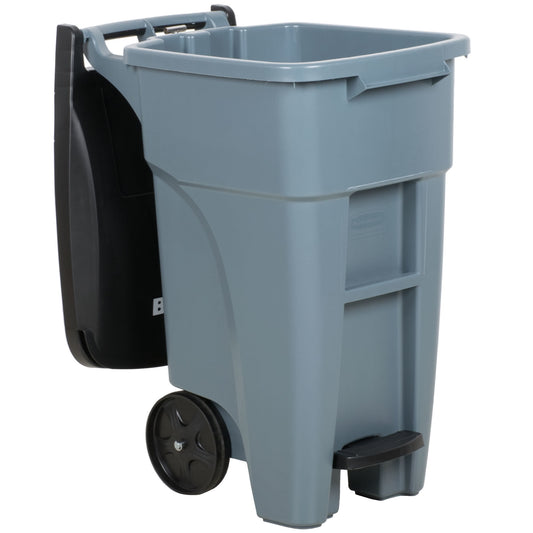 CONTENEDOR BOTE DE BASURA ROLLOUT STEP- ON, 32 GAL