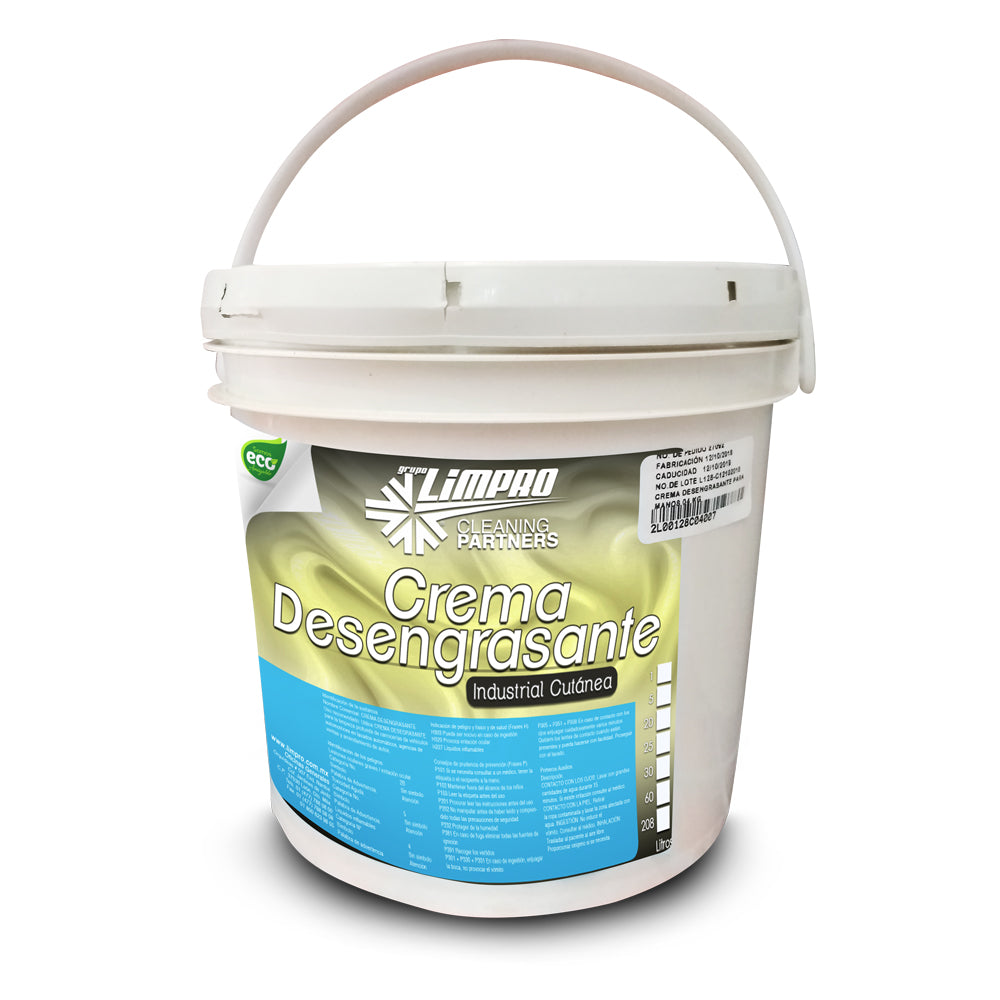 Crema Desengrasante Para Manos Limpro de 4 Kg