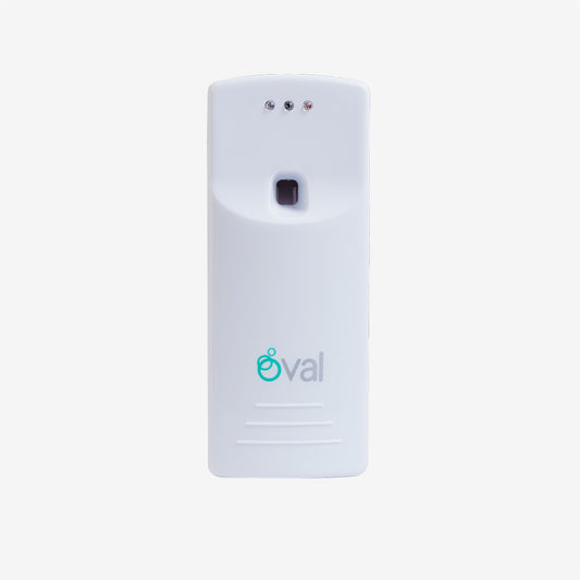 Dosificador Automático De Aromatizante En Aerosol Oval Bco