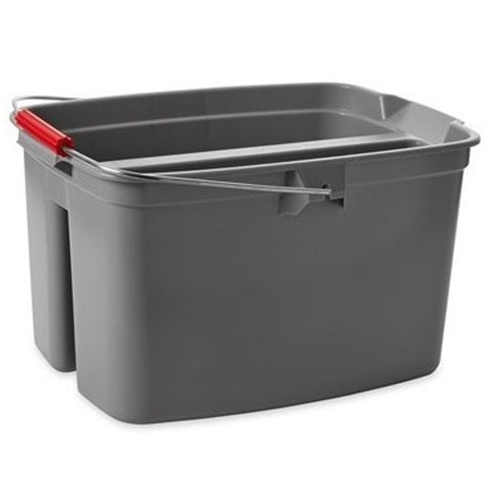 BALDE DOBLE 19 QT GRIS