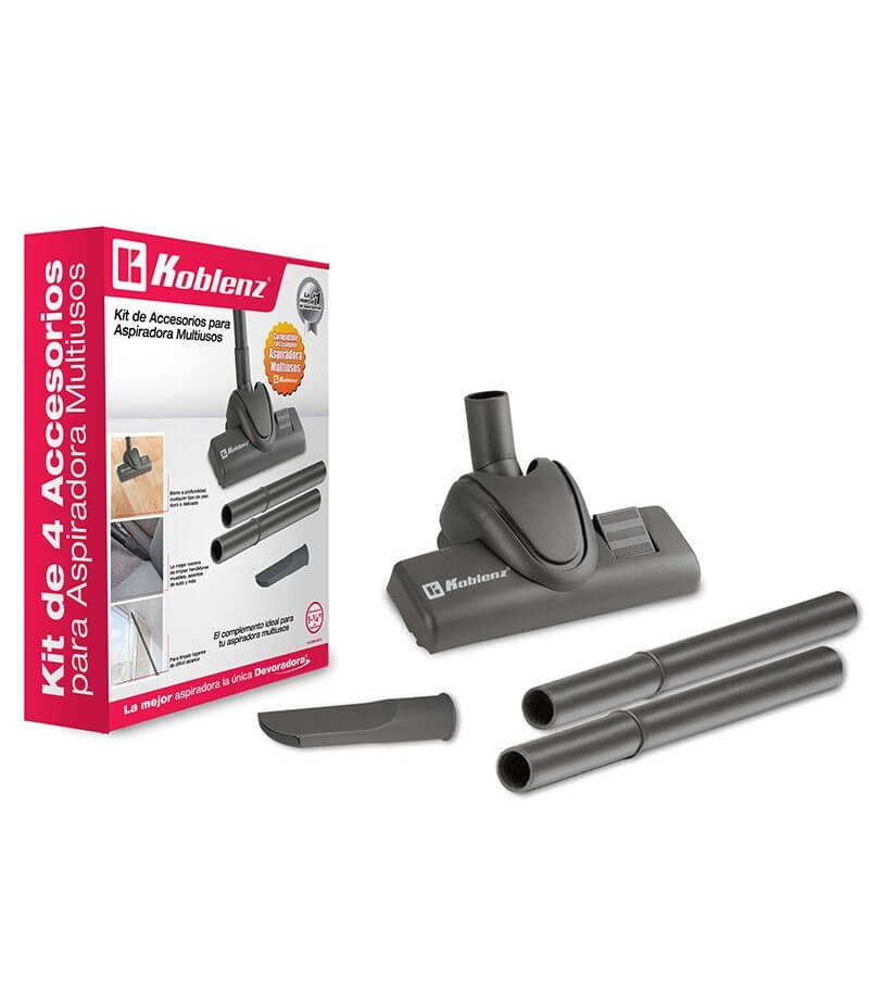Kit De Accesorios Para Aspiradora Koblenz®, Incluye 4 Piezas