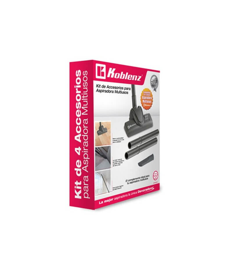 Kit De Accesorios Para Aspiradora Koblenz®, Incluye 4 Piezas