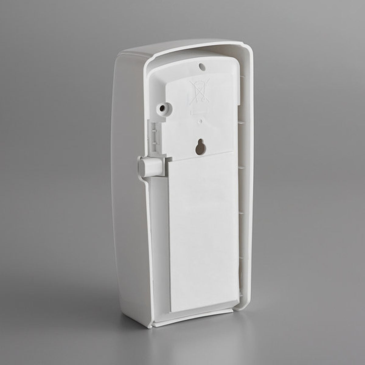 Despachador de aerosol estándar LCD Rubbermaid blanco