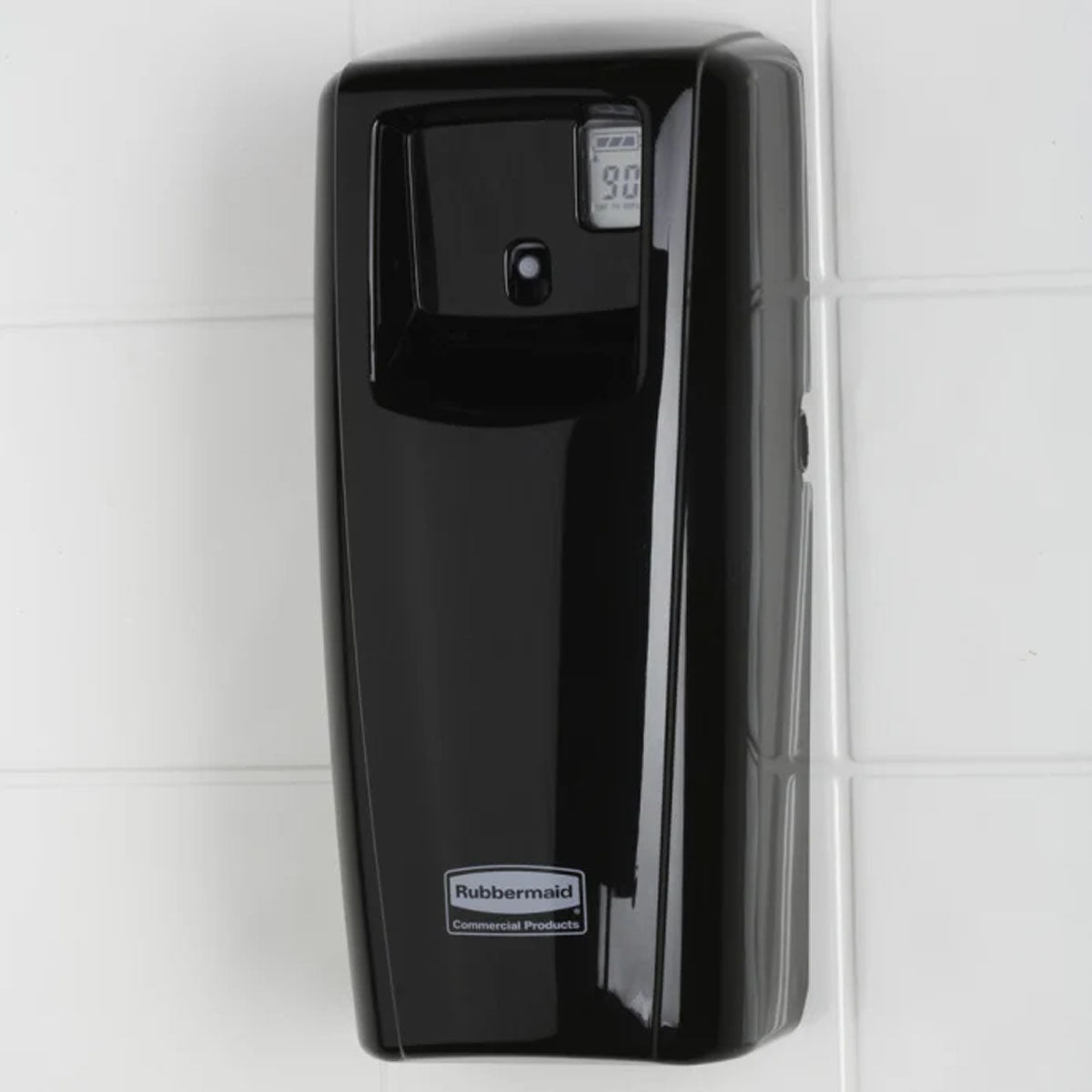 Despachador microburst 9000 LCD Rubbermaid negro