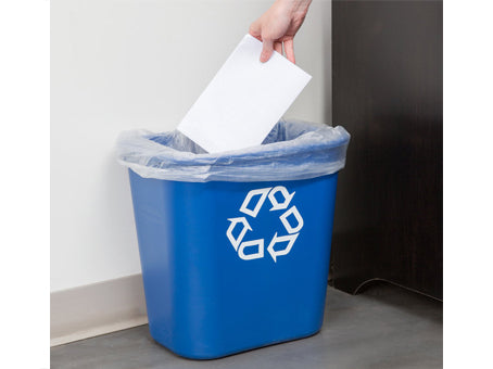 CESTO DE RECICLAJE PARA ESCRITORIO RCP CHICO, 13 QT