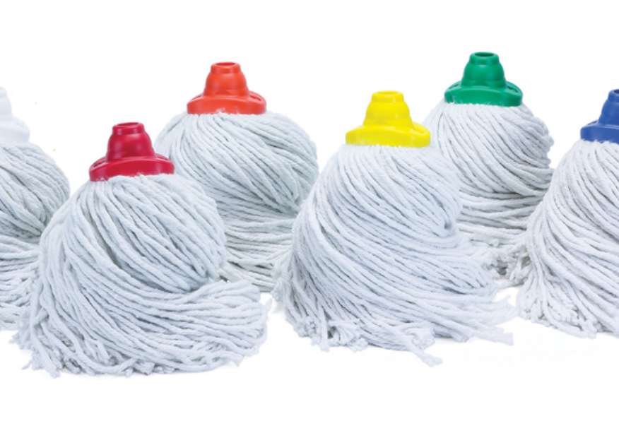 Repuesto de trapeador Castor® algodón antibacterial variedad de colores