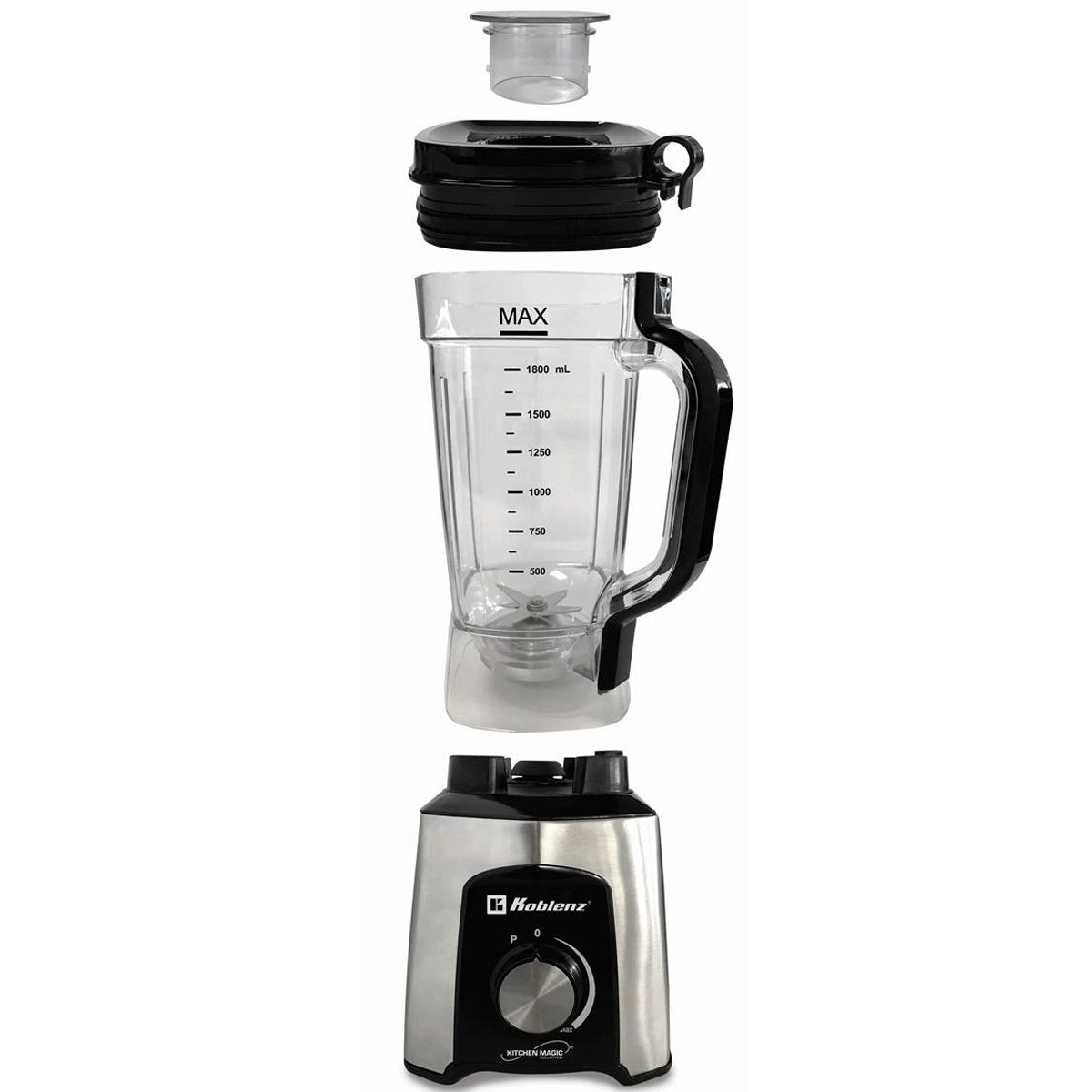 Licuadora Multi Speed Koblenz®, Motor 1200 Watts, Vaso 2.0 L